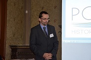 PhDr. J. Mare, Ph.D., spolek Historie a souasnost Pooh [foto: Regionln muzeum K. A. Polnka v atci]